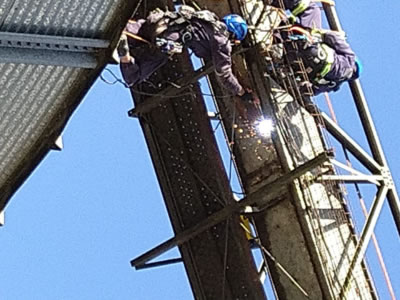 Montagem e desmontagem de estrutura metálica em Guaxupé Montagem e desmontagem de estrutura metálica em Guaxupé